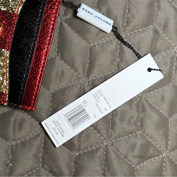 MARC JACOBS THE SNAPSHOT CHECKERBOARD CARD CASE IN MULTI - Picture 7 of 8